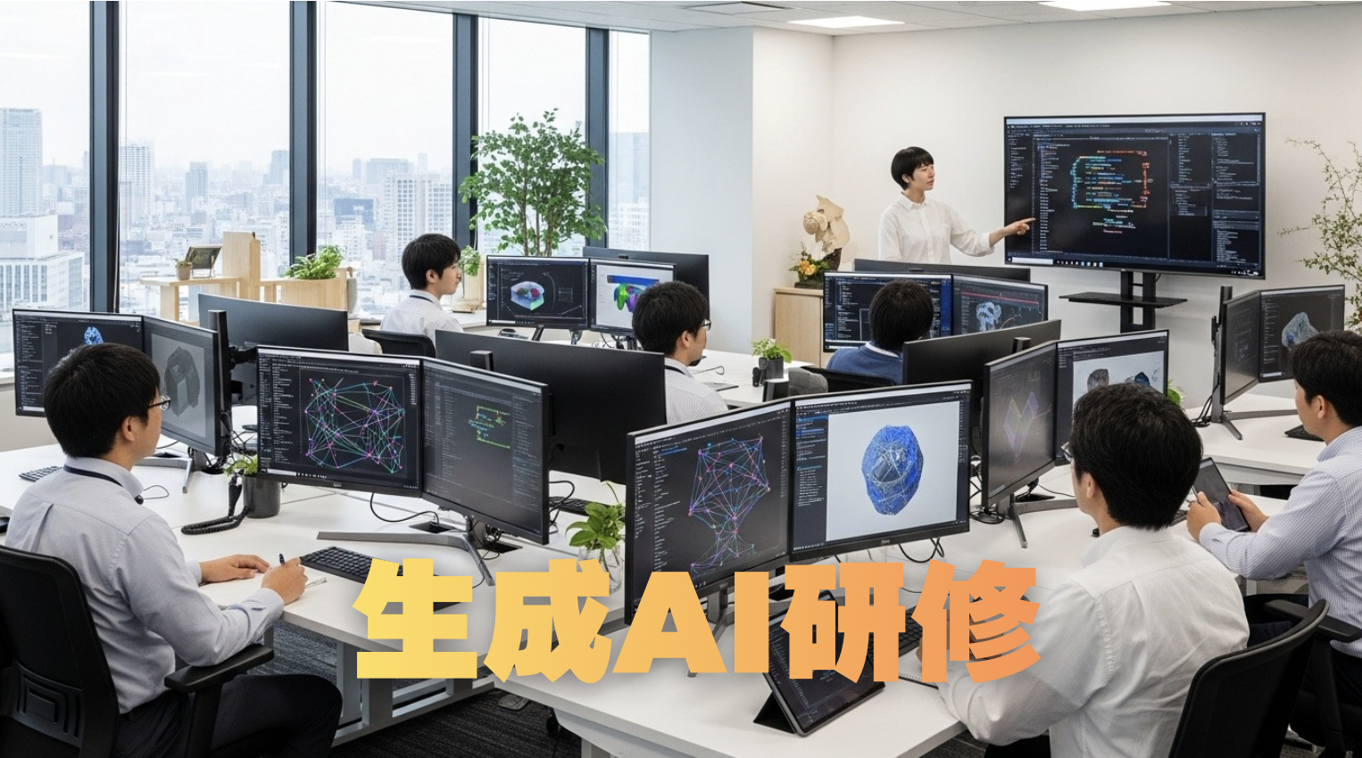 生成AI研修はなぜ必要？導入前に知っておくべき4つの理由